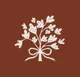 Hickory Hill Farm logo: an oak-leaf and acorn wreath